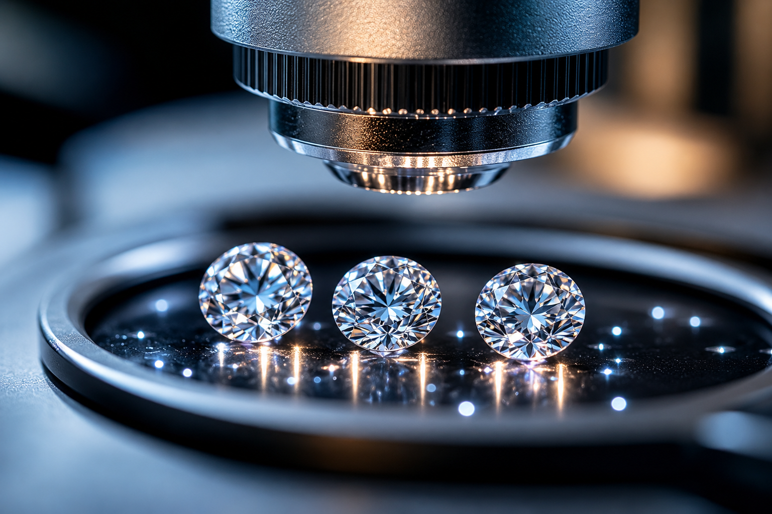 Piedras de laboratorio en la joyería fina moderna